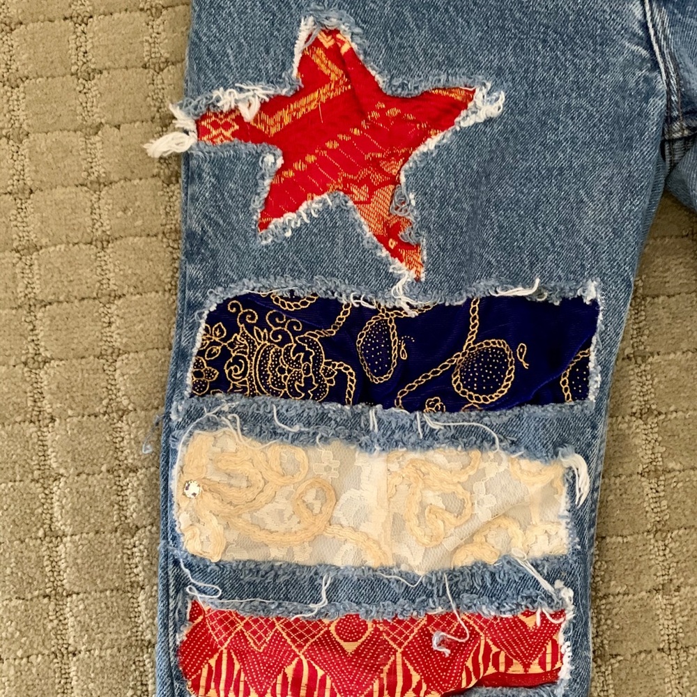 Embellished Fourth of July Jeans - Picture 2 of 2